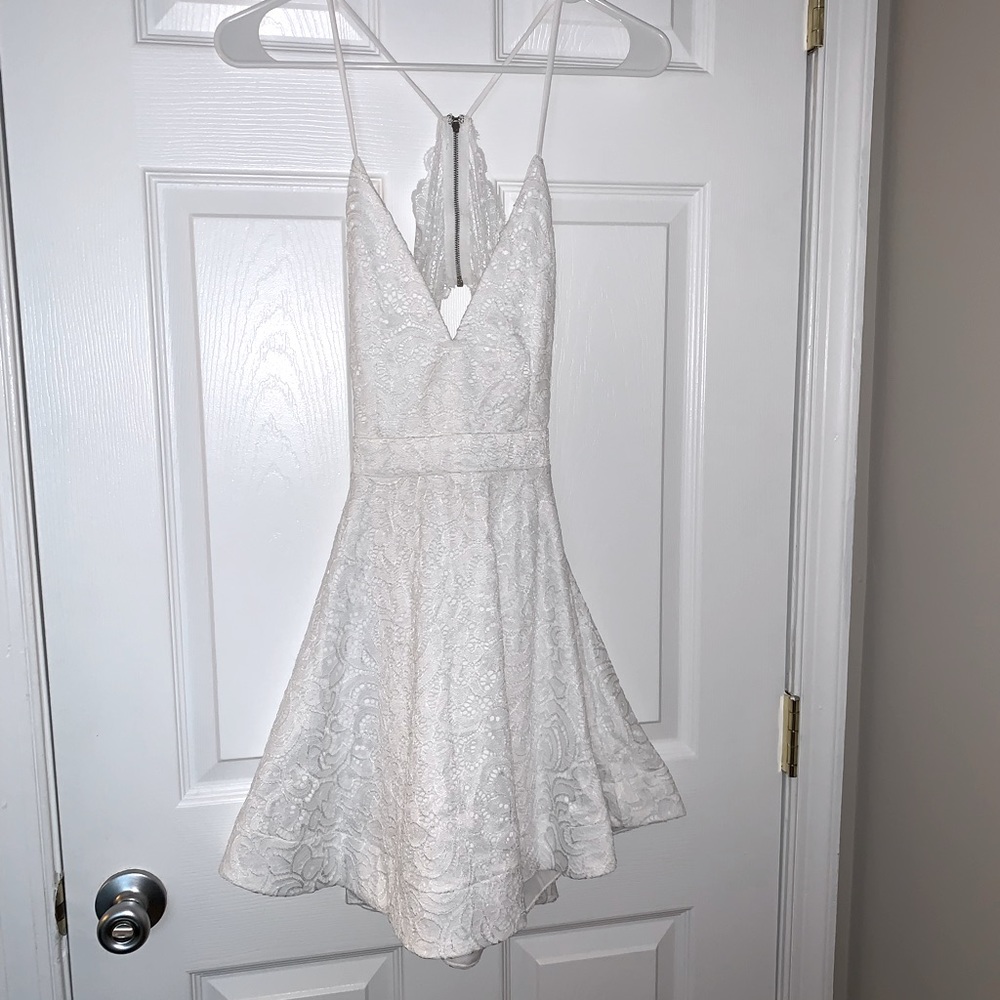 Wait Lace Skater Dress - Picture 1 of 2